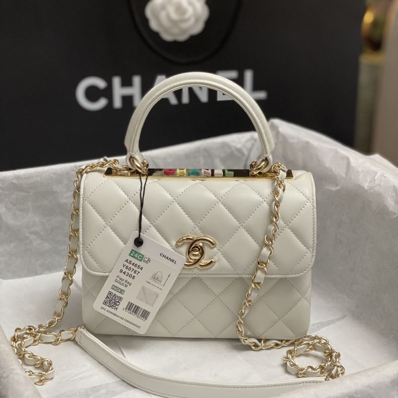 Ch**el top handle bags